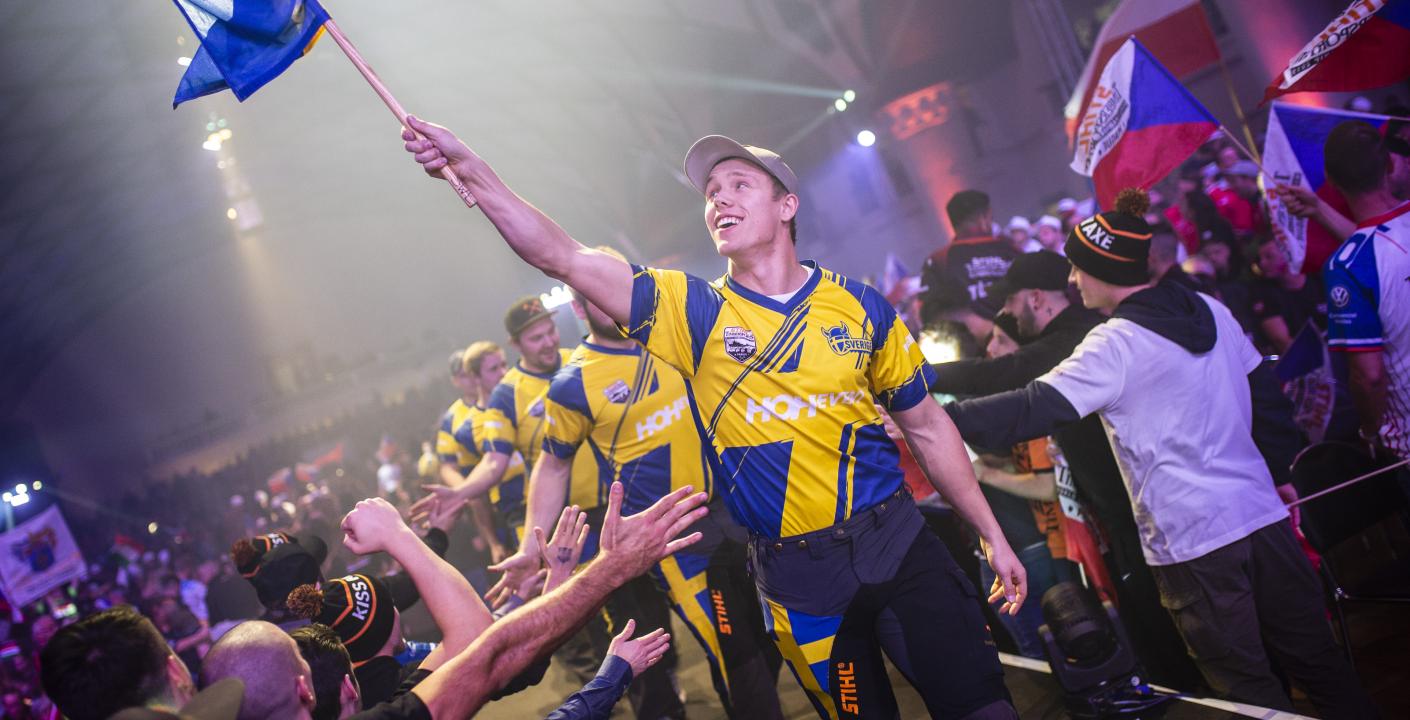 The hosting Swedish national team has their sights set on medals in TIMBERSPORTS® World Championship 2022.